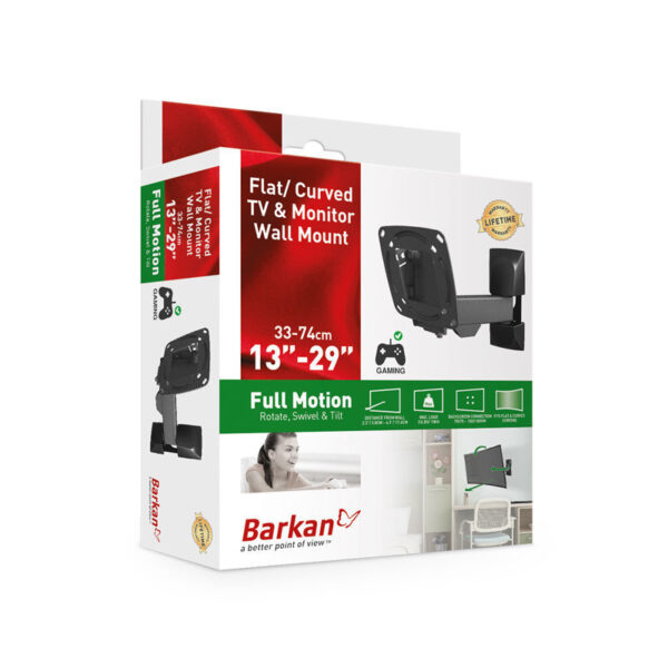e130b-barkan-13-29-_0002283.jpeg Βάση Τηλεόρασης Τοίχου E130.B Barkan 13" - 29" με Βραχίονα και Κλίση