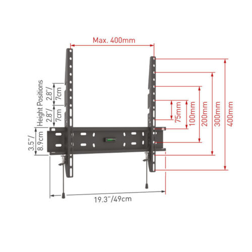 e30b-barkan-19-65-_0002325.jpeg Βάση Τηλεόρασης Τοίχου E30.B Barkan 19" - 65" Σταθερή
