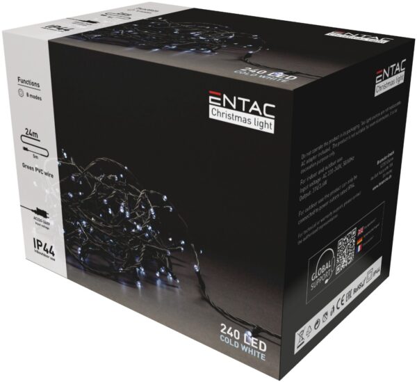 ecl-240-cw_entac-karacsonyi-ip44-240-led-fuzer-cw-24m.jpg Entac Χριστουγεννιάτικα Λαμπάκια IP44 240 LED Ψυχρό 24m
