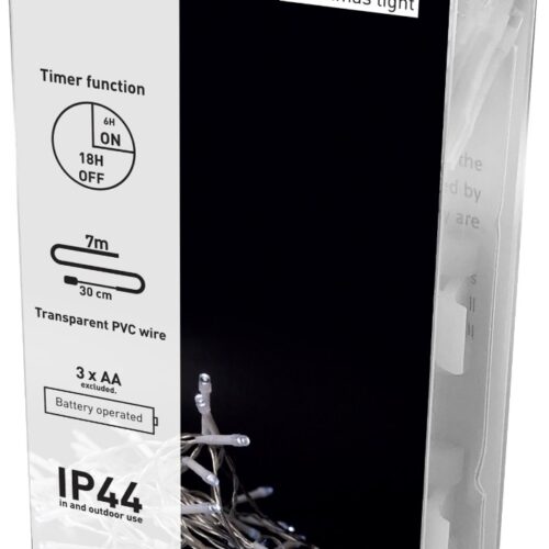 ecl-96cw-t_entac-karacsonyi-ip44-fuzer-96-led-idozitovel-cw-7m-_3aa_.jpg Entac Χριστουγεννιάτικα Λαμπάκια IP44 96 LED με Χρονοδιακόπτη Ψυχρό 7m (3xAA Δεν περιλαμβ.)