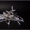 Entac Χριστουγεννιάτικα Λαμπάκια IP44 96 LED με Χρονοδιακόπτη Ψυχρό 7m (3xAA Δεν περιλαμβ.)