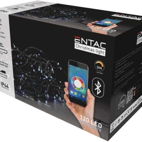 ecl-bt-120cw_entac-karacsonyi-ip44-fenyfuzer-120-led-cw-9m-bt-aplikacio.jpg Entac Χριστουγεννιάτικα Λαμπάκια IP44 120 LED Ψυχρό 9m Bluetooth