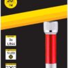 Entac Φακός 5 LED Μπρελόκ Κόκκινο