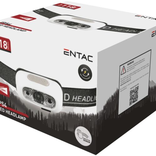ehl-3w-pw-r_entac-fejlampa-5w-1200mah-feher.jpg Entac Φακός Κεφαλής 5W 700mAh Άσπρο