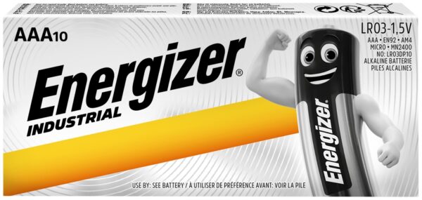 Energizer Industrial LR03 AAA P10 (10τμχ)