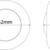 Entac Mini Φορητό Φωτάκι Νυκτός 0,45W RGB RC 6τμχ/σετ