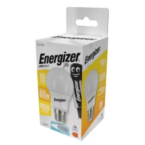 Energizer BEC Κοινή Λάμπα LED 8.8W E27 806lm 6500k Ψυχρό Λευκό