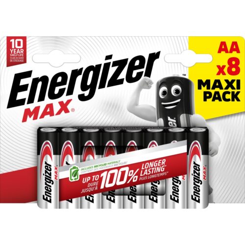 energizer-max-lr6-aa-bl8.jpg Energizer Max Alkaline AΑ (8 τμχ)