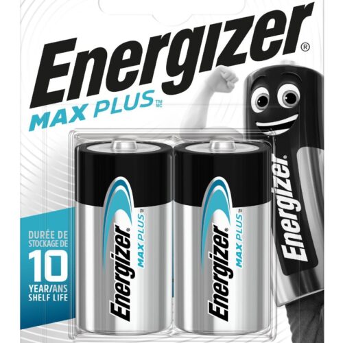 energizer-max-plus-lr14-c-bl2.jpg Energizer Max Plus Alkaline Μπαταρία C (2 τμχ)
