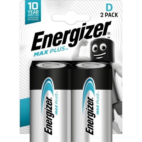 energizer-max-plus-lr20-d-bl2.jpg Energizer Max Plus D Μπαταρία (2τμχ)