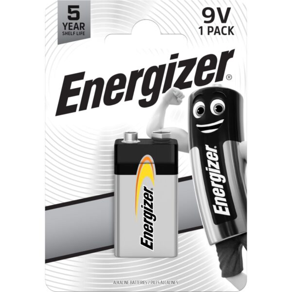 ENERGIZER Everyday Αλκαλική Μπαταρία 6LR61 9V BL1