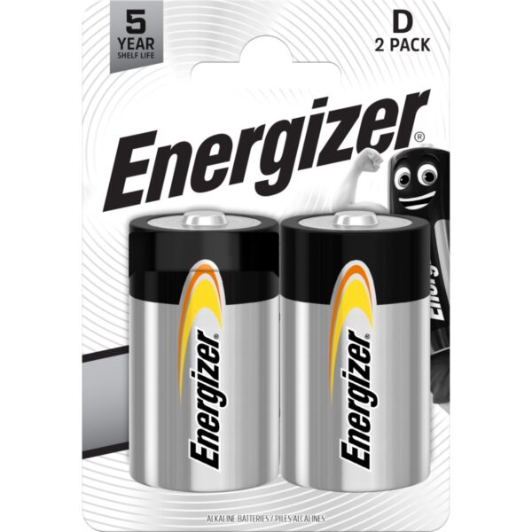 ENERGIZER Everyday Αλκαλική Μπαταρία LR20 D BL2