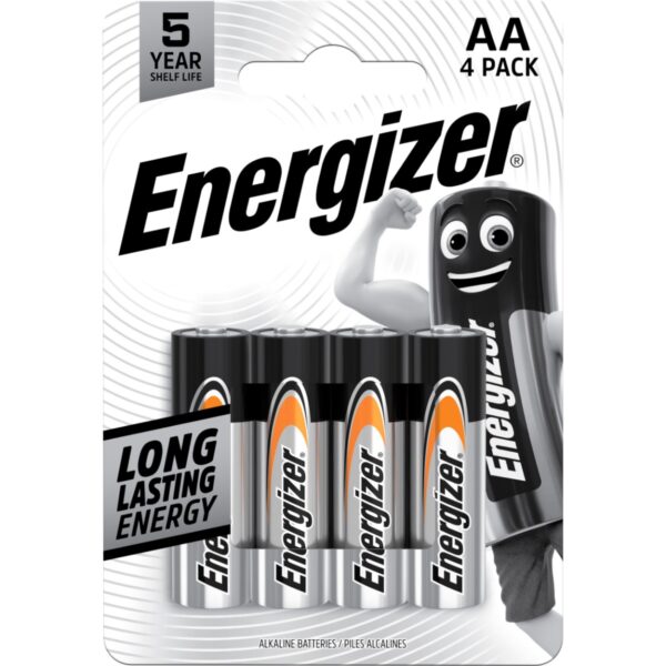 ENERGIZER Everyday Αλκαλική Μπαταρία LR6 AA BL4