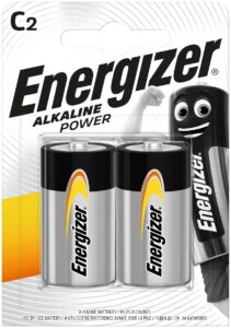 Energizer Power Αλκαλική C (2τμχ)