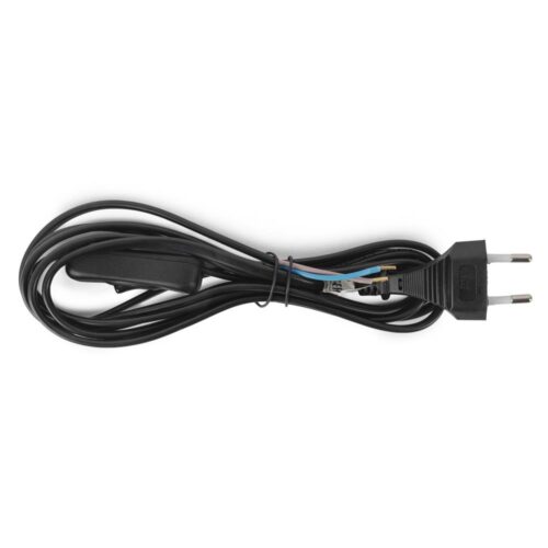 erwc20-25s-b_p.jpg Entac Rewireable Καλώδιο 2G0.75 με Διακόπτη ON/OFF Μαύρο 2.5m
