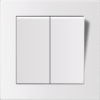Entac 105 Arnold Recessed wall switch serial switch White