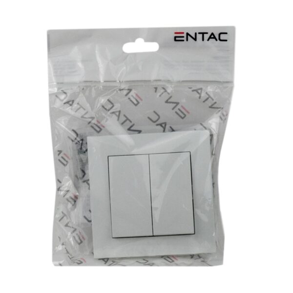Entac 105 Arnold Recessed wall switch serial switch White