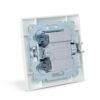 Entac 107 Arnold Recessed wall intermediate switch White