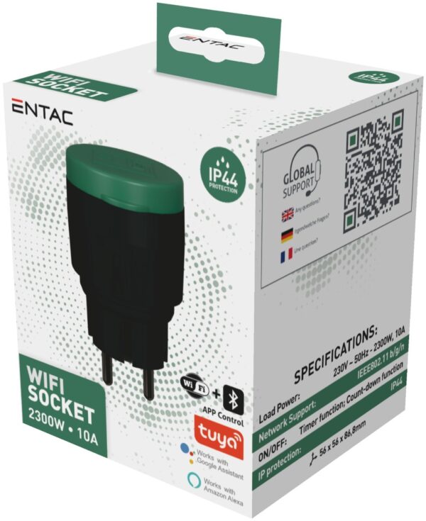 Entac Outdoor WIFI Socket IP44