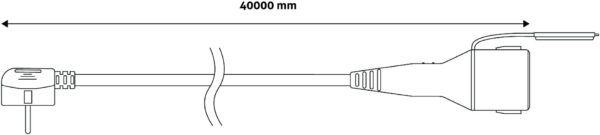 Entac Προέκταση IP44 3g2.5mm2 40m