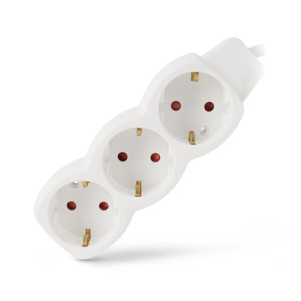 eseg3-15_p.jpg Entac Πολύπριζο 3 Θέσεων 3x1.0mm 1.5m
