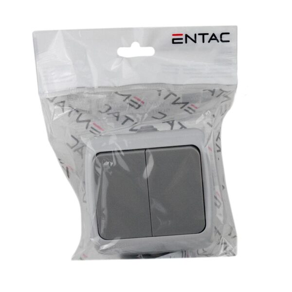Entac 106 Stephan surface mounted alternative wall switch IP54