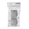 Entac Stephan surface mounted wall socket earthed 2x IP54