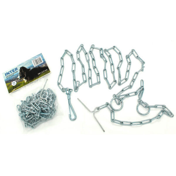 ΑΛΥΣΙΔΑ ΣΚΥΛΩΝ ΓΑΛΒΑΝΙΖΕ 2m x 2,5mm INTER