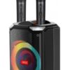 XO F48 Διπλό Bluetooth Ηχείο 40W 8" RGB (με Τηλεχειριστήριο)