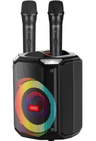 XO F48 Διπλό Bluetooth Ηχείο 40W 8" RGB (με Τηλεχειριστήριο)