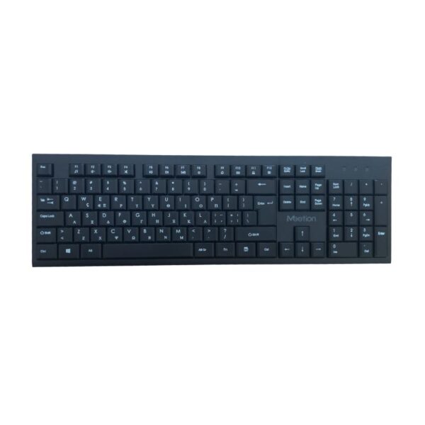 Meetion MT-C4120 Little Ασύρματο Σετ Ελληνικό Πληκτρολόγιο & Ποντίκι 2.4G
