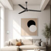 Ανεμιστήρας Οροφής FLC-1400 Primo 56'' 140εκ. Βιομηχ/κός 3 Φτερά Μαύρος