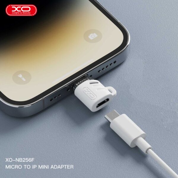 XO NB256F Αντάπτορας Micro Θηλυκό σε Lighting Αρσενικό με Κορδόνι