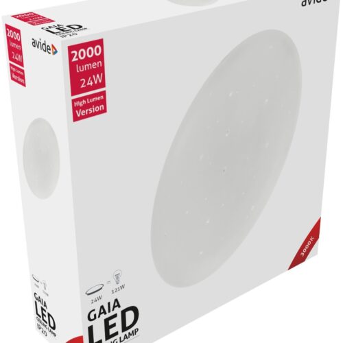 ga3.jpg Avide LED Μοντέρνα Πλαφονιέρα Οροφής Gaia 24W 380*105.0mm Θερμό 3000K