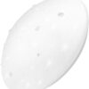Avide LED Μοντέρνα Πλαφονιέρα Οροφής Gaia 24W 380*105.0mm Λευκό 4000K