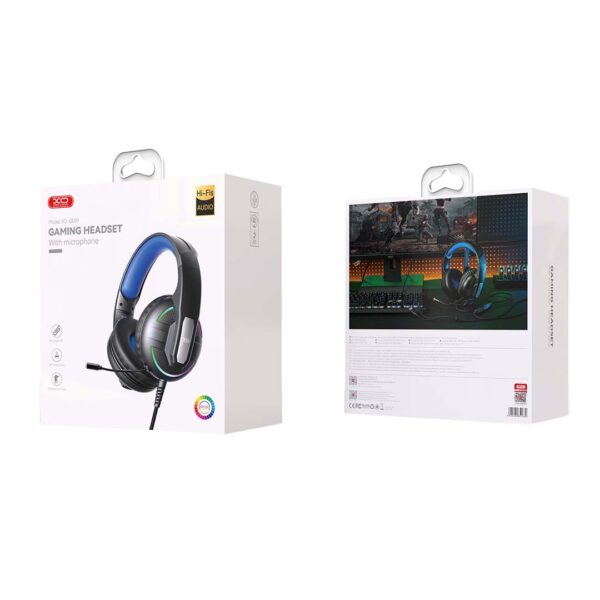 ge-09_4_4_.jpg XO GE-09 Static RGB Mic Game Ακουστικά USB+3.5 (με καλώδιο προσαρμογέα)