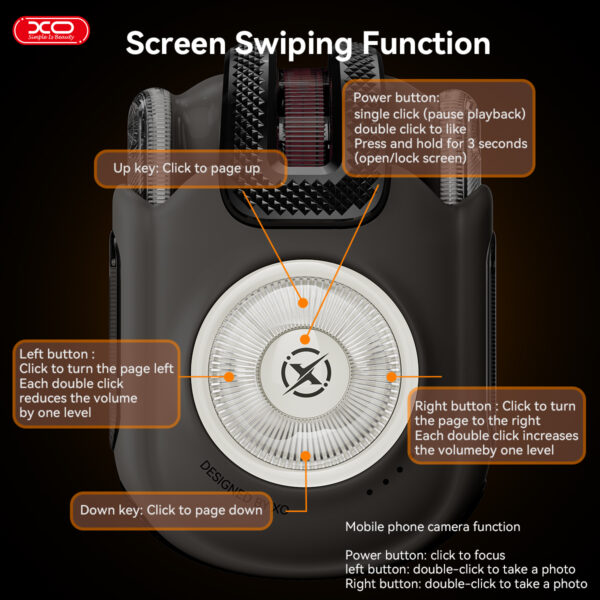 XO G39 Ασύρματα Earbuds & Τηλεχειριστήριο TWS