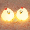 gugu_chicken_1_.jpg ATC LED Κότα Φωτάκι Νυκτός Σιλικόνης