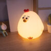 gugu_chicken_2_.jpg ATC LED Κότα Φωτάκι Νυκτός Σιλικόνης