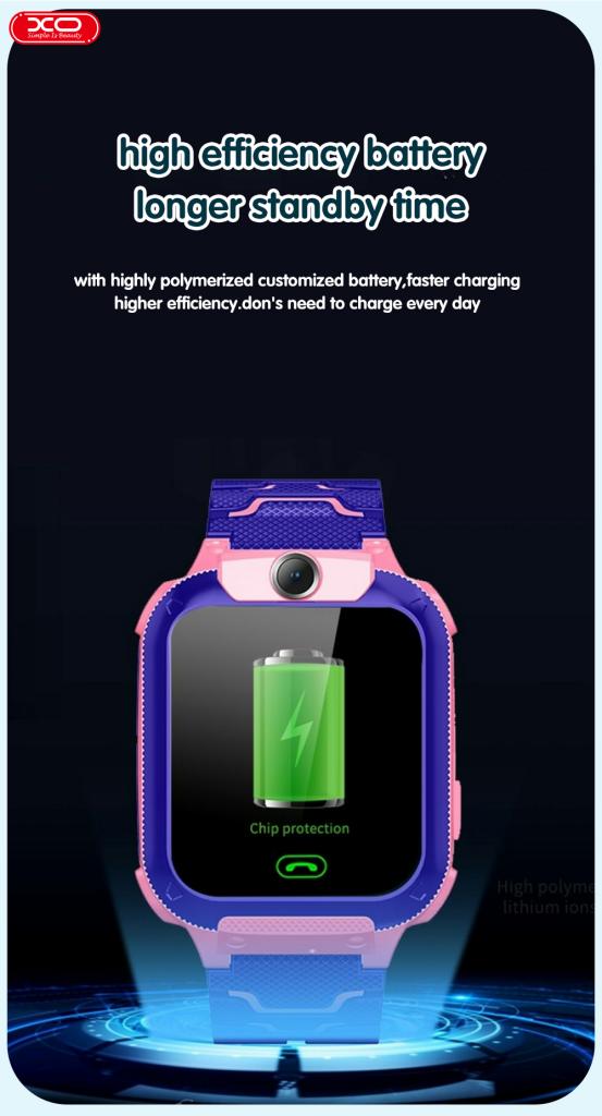 h100e.jpg XO H100 Παιδικό Smartwatch 2G Ροζ