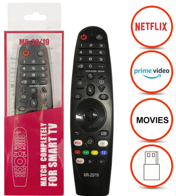 Τηλεχειριστήριο Universal για LG Smart Magic Remote MR20/19