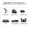 3.5mm 3 poles - XLR female audio cable 2m