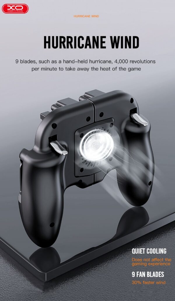 h6ab__02_1.jpg XO H6A Ασύρματο Gamepad με ψύκτρα (χωρίς μπαταρία)