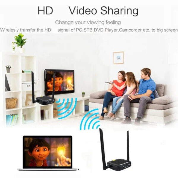 h7092613645044601a6b521dd81229e01x.jpg_960x960.jpg HDMI Ασύρματη Αναμετάδοση 200m - 1080P HDMI με Type-C Loop Out
