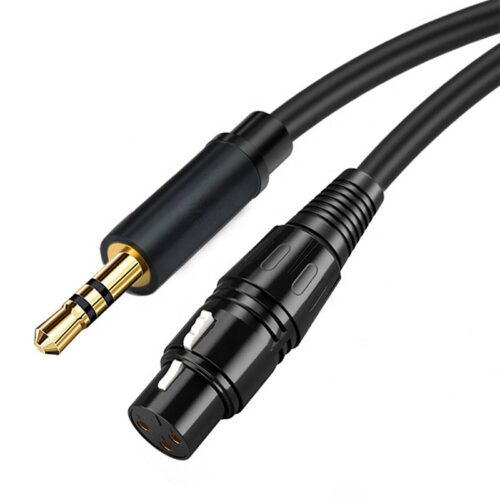 h8640a851b81a4dd98eaa2eee383ab394s.jpg 3.5mm 3 poles - XLR female audio cable 2m