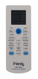 ATC Τηλεχειριστήριο Κλιματισμού Universal Aircool CRC1801