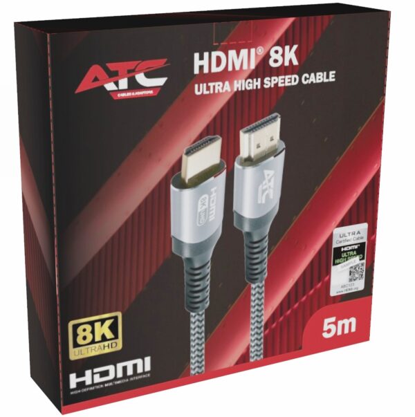 ATC HDMI 2.1V 8K Premium Καλώδιο 60Hz 5m