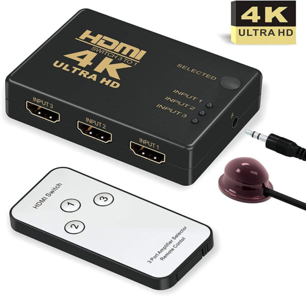 ATC HDMI Switch 3 In / 1 Out 4K x 2K Τηλ/ριο