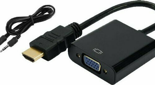 Μετατροπέας HDMI Σε VGA + Audio 0.2m