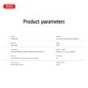XO NB-Q298 Καλώδιο Φόρτισης & Μεταφοράς Δεδομένων Type-C σε Type-C 240W Λευκό 1m